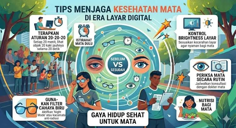 Kesehatan Mata: Tips Menggunakan Gadget dengan Sehat